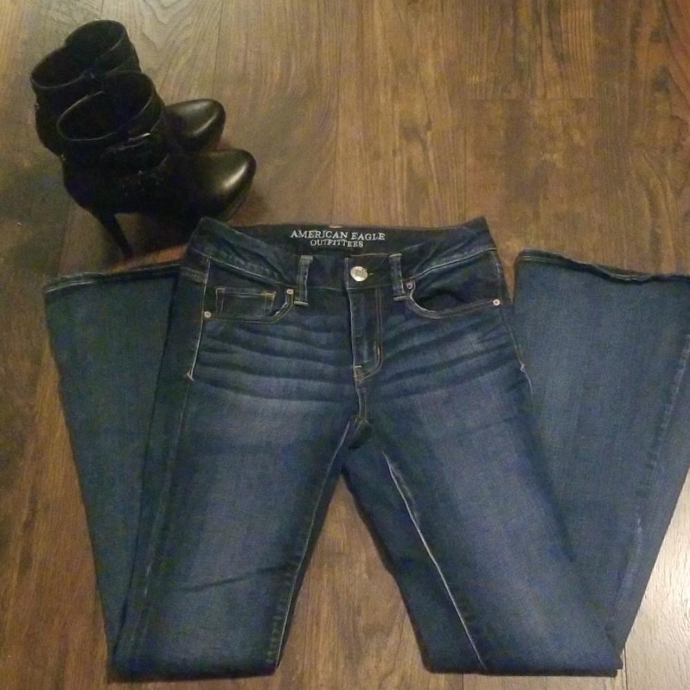 American Eagle Boho Artist Jeans